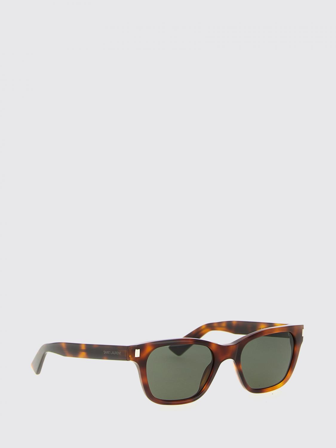 Saint Laurent Sunglasses Men Brown SAINT LAURENT