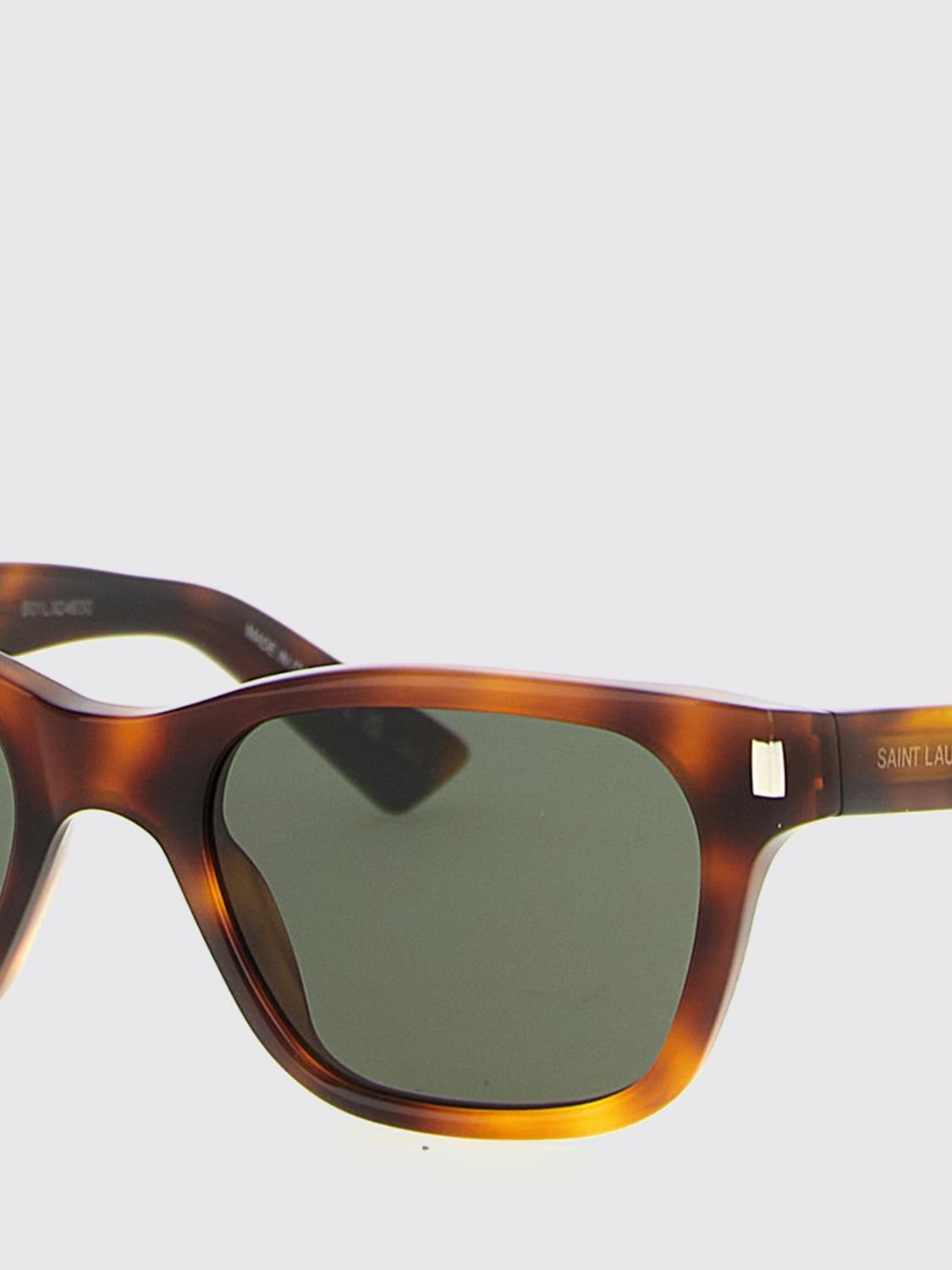 Saint Laurent Sunglasses Men Brown SAINT LAURENT