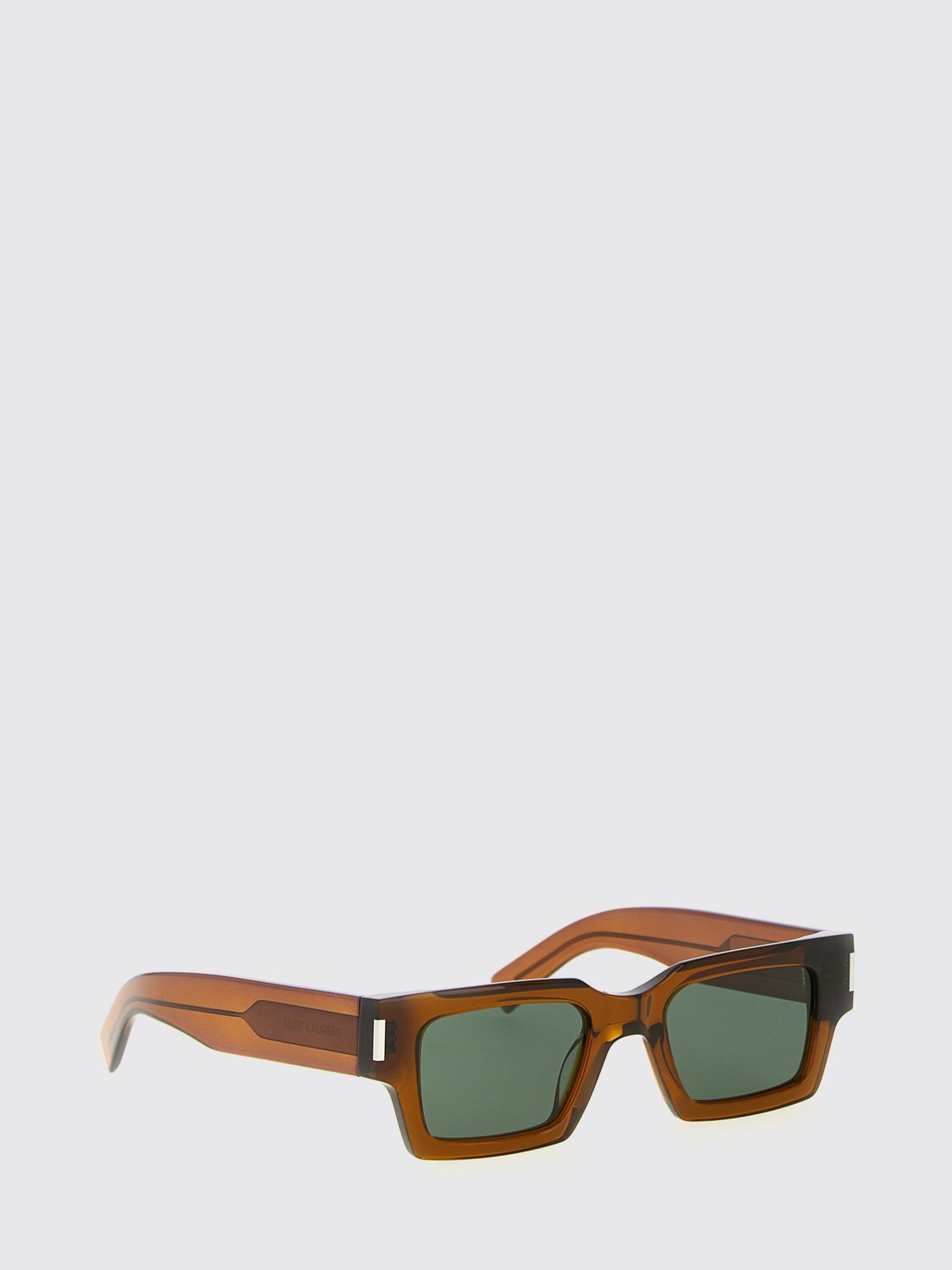 Saint Laurent Sunglasses Men Brown SAINT LAURENT