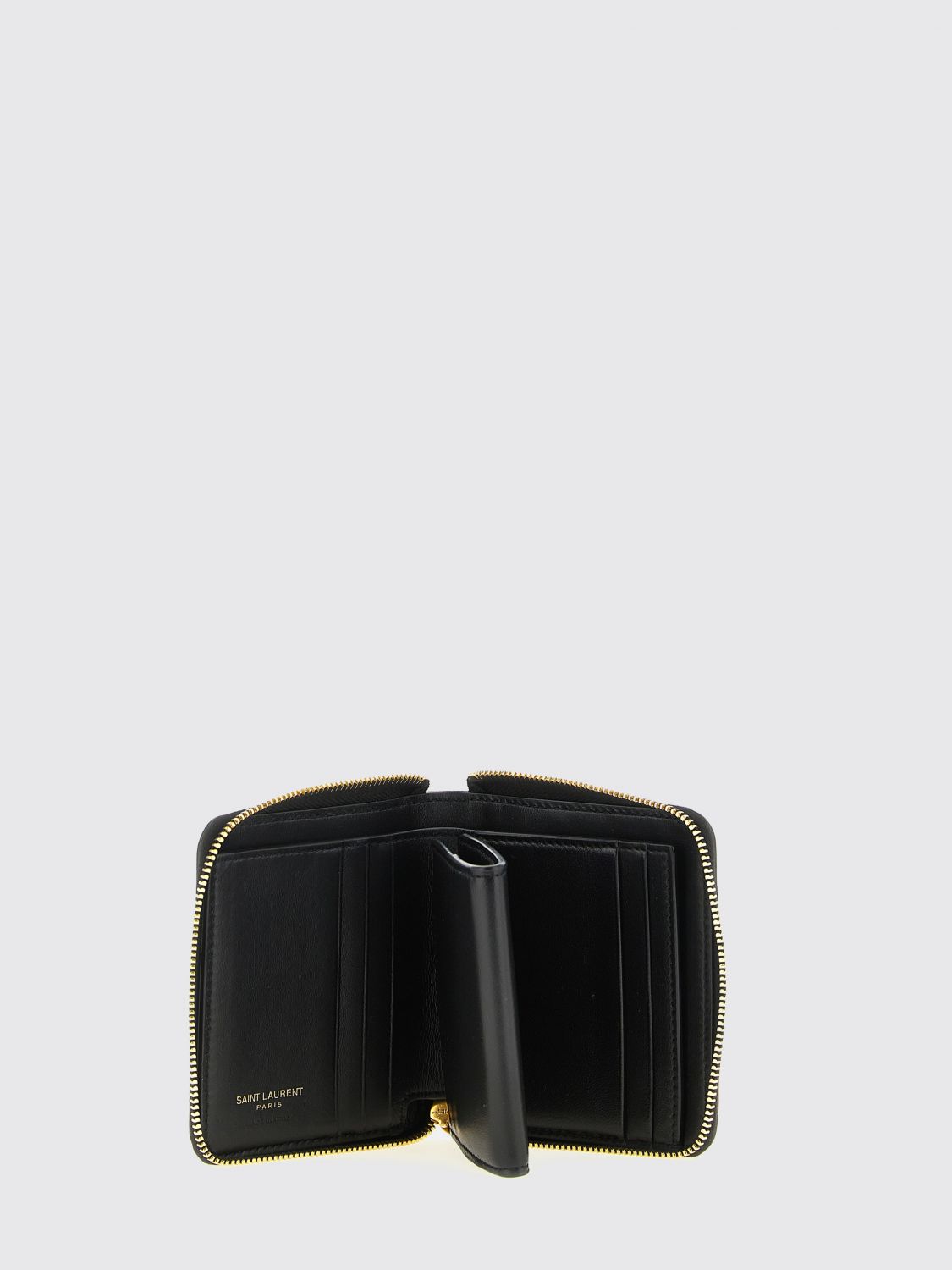 Saint Laurent Wallet Woman Black SAINT LAURENT