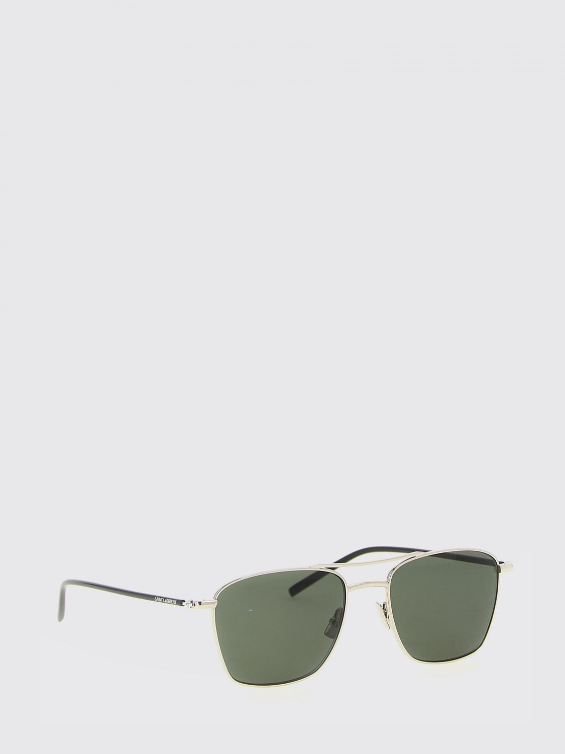 Saint Laurent Sunglasses Men Silver SAINT LAURENT
