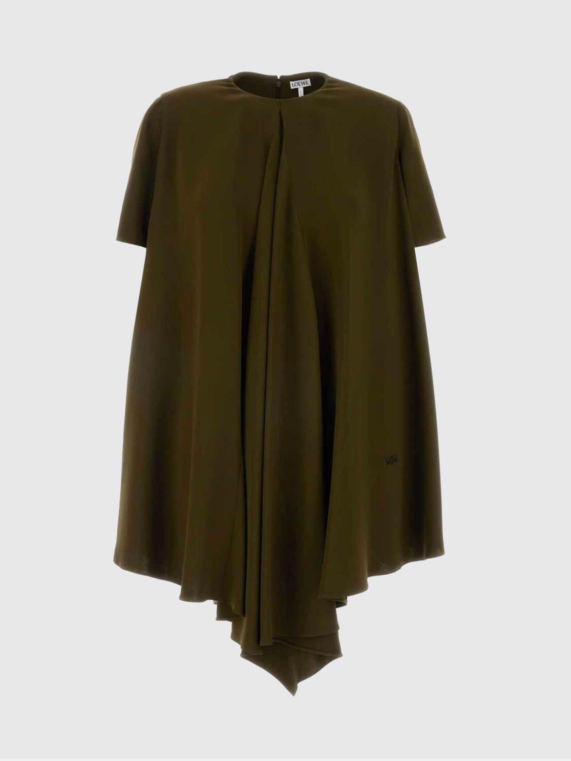 Loewe Dress Woman Kaki LOEWE
