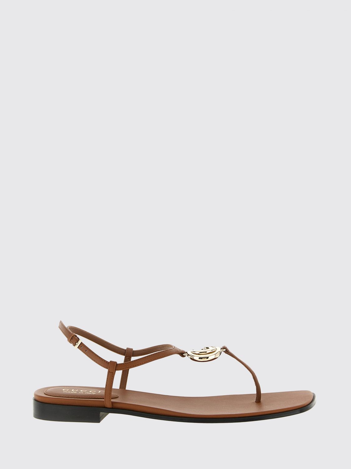 Gucci Heeled Sandal Woman Beige GUCCI