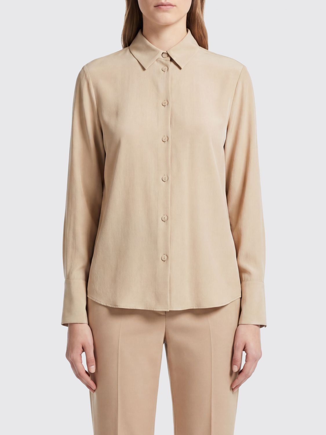 Max Mara Shirt Woman Sand MAX MARA