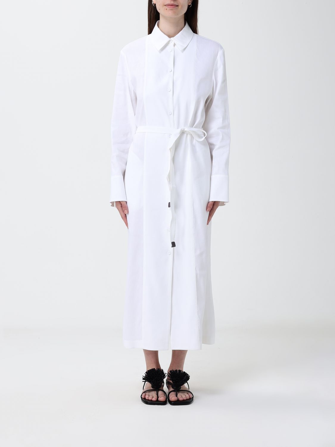 Max Mara Dress Woman White MAX MARA