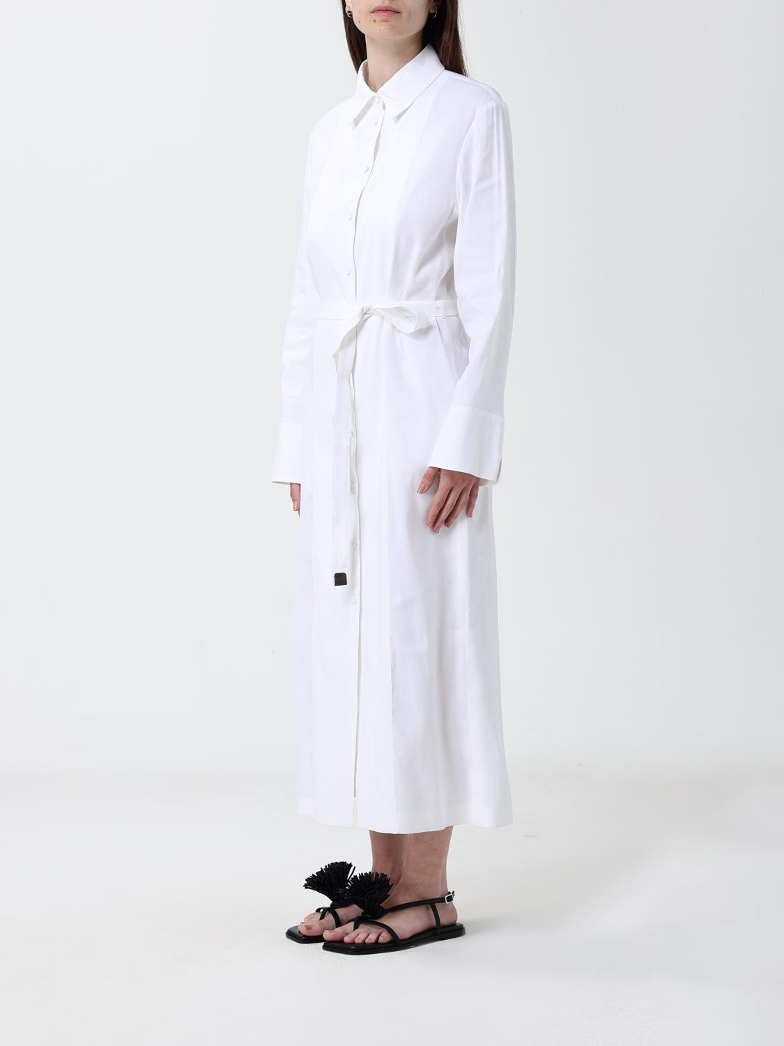 Max Mara Dress Woman White MAX MARA