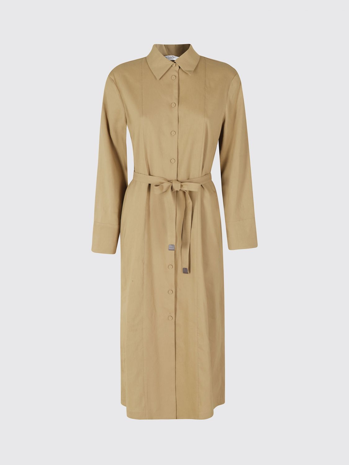 Max Mara Dress Woman Brown MAX MARA