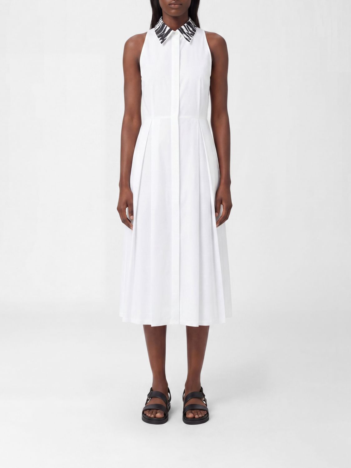 Max Mara Studio Dress Woman White