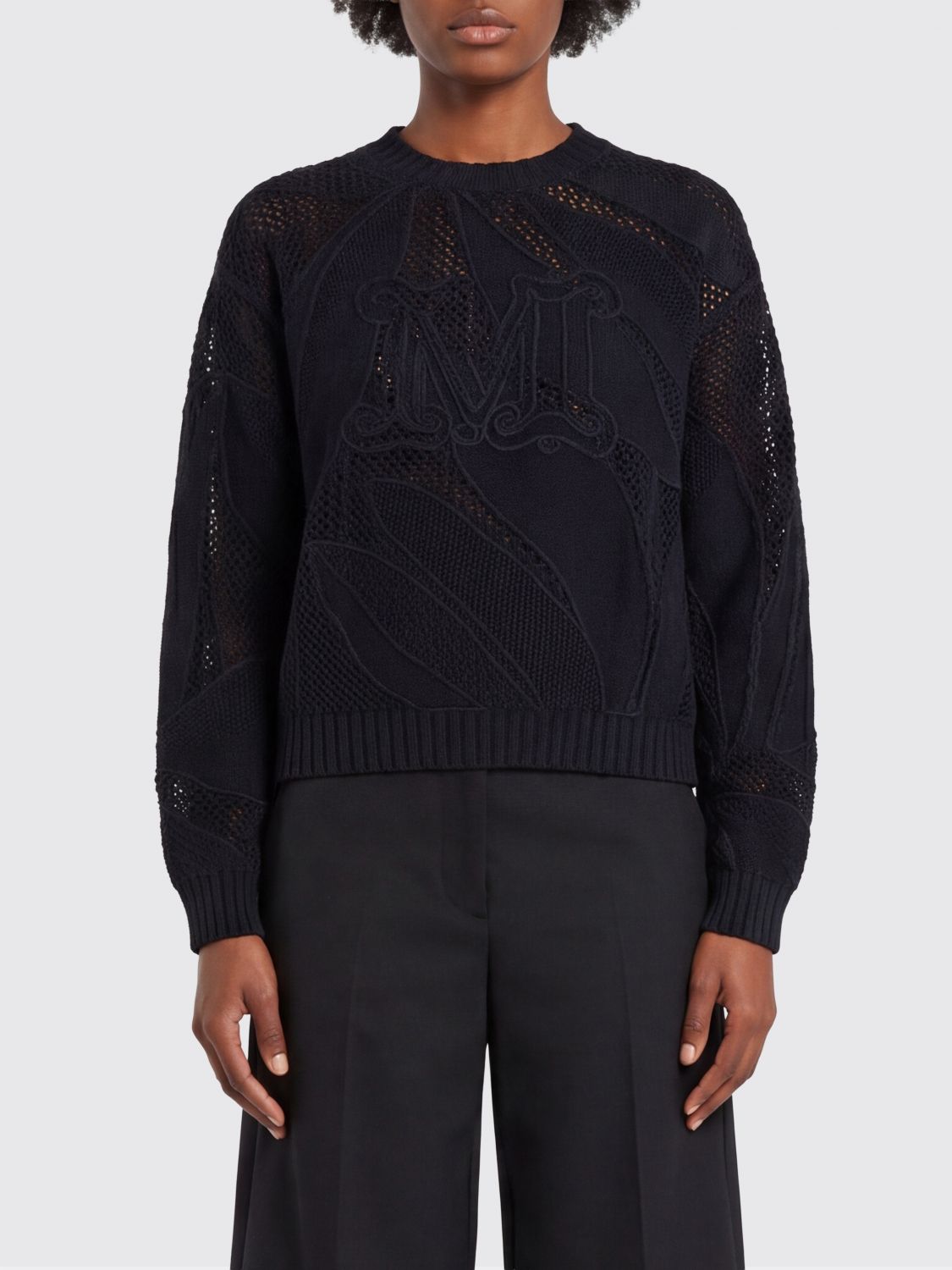 Max Mara Sweater Woman Black MAX MARA
