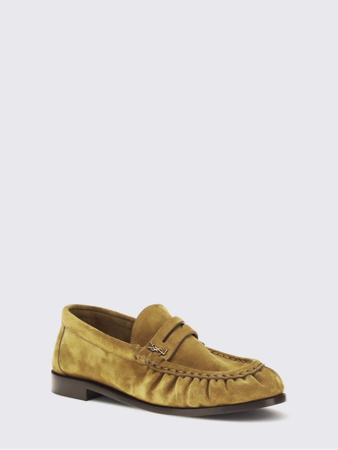 Saint Laurent Loafer Woman Leather SAINT LAURENT