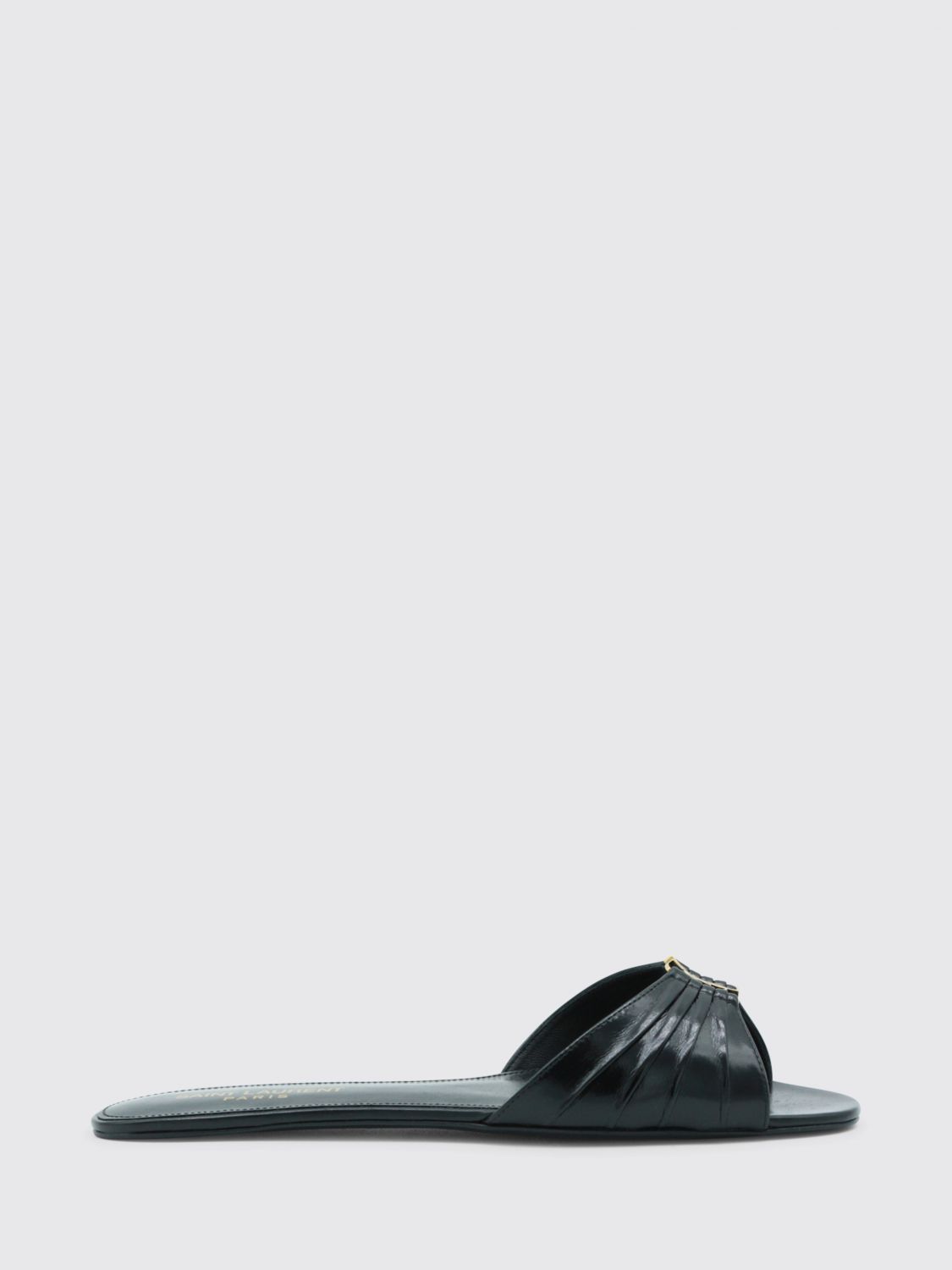 Saint Laurent Heeled Sandal Woman Black SAINT LAURENT