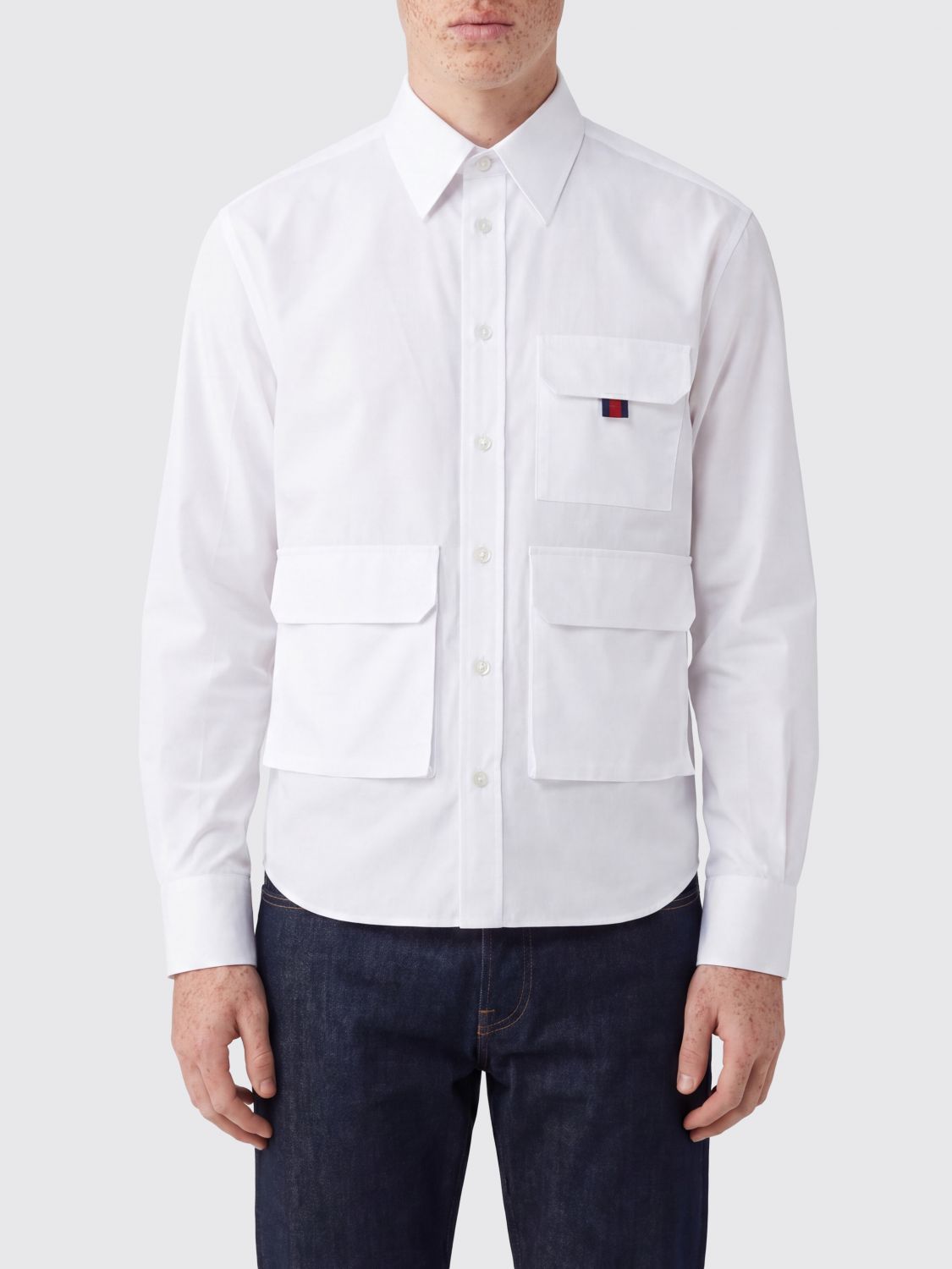 Gucci Shirt Men White GUCCI