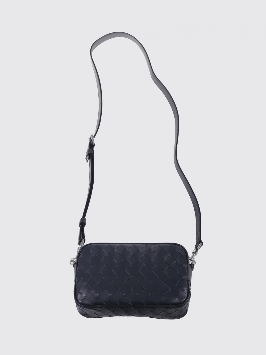 Bottega Veneta Shoulder Bag Men Grey BOTTEGA VENETA