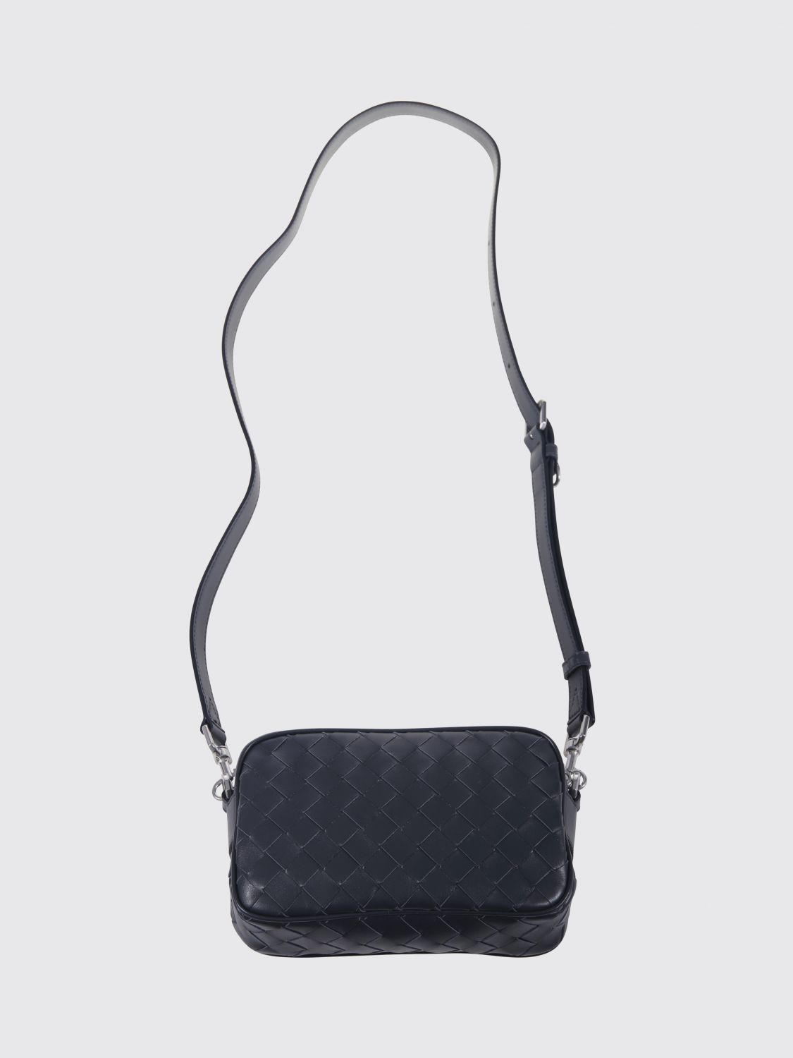 Bottega Veneta Shoulder Bag Men Grey BOTTEGA VENETA