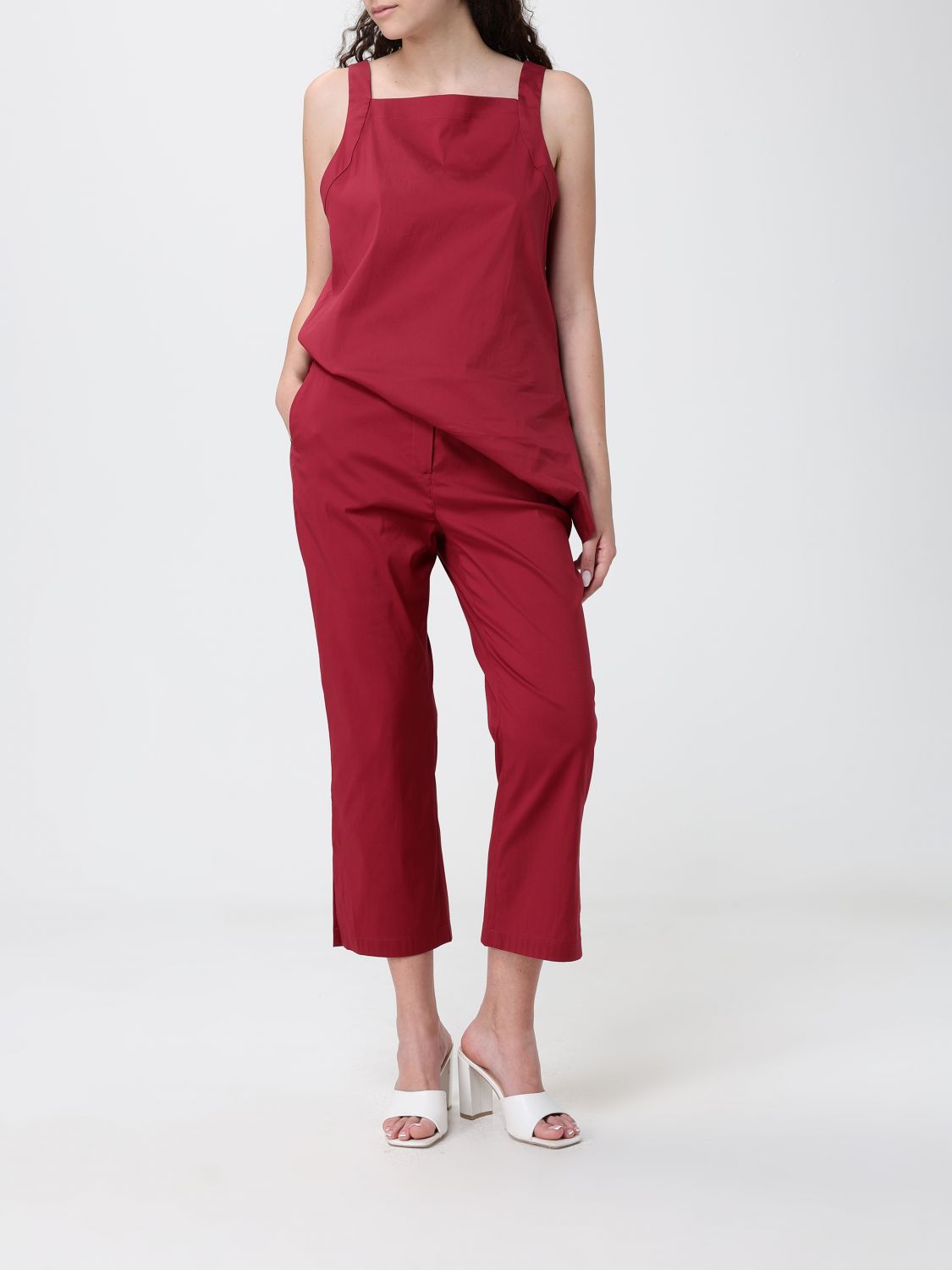 Max Mara Pants Woman Red MAX MARA