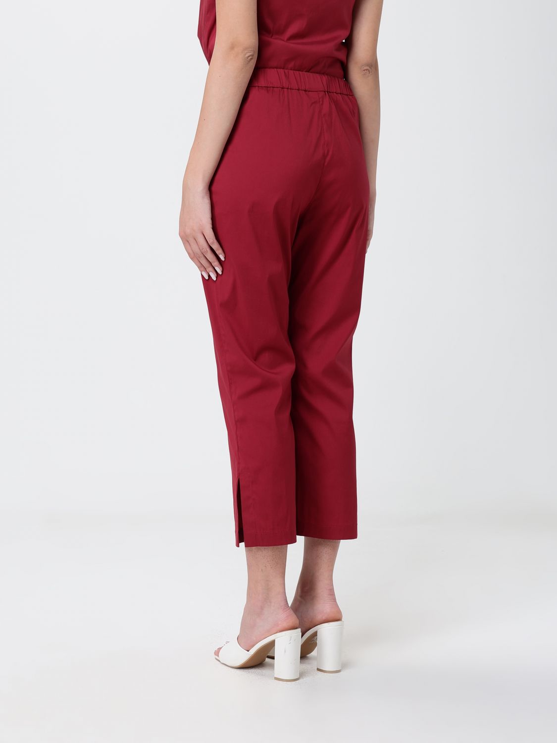 Max Mara Pants Woman Red MAX MARA