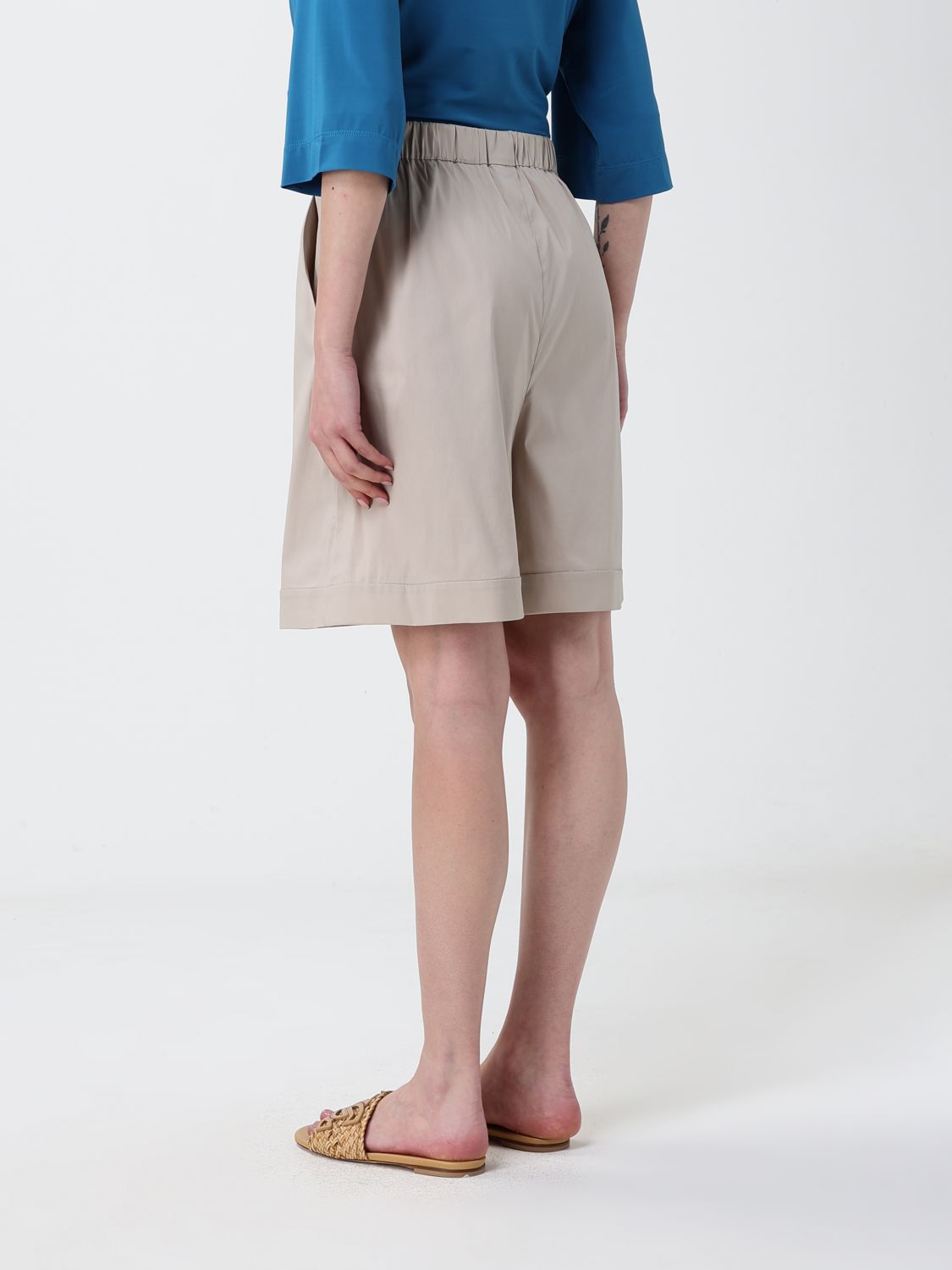 Max Mara Shorts Woman Sand MAX MARA