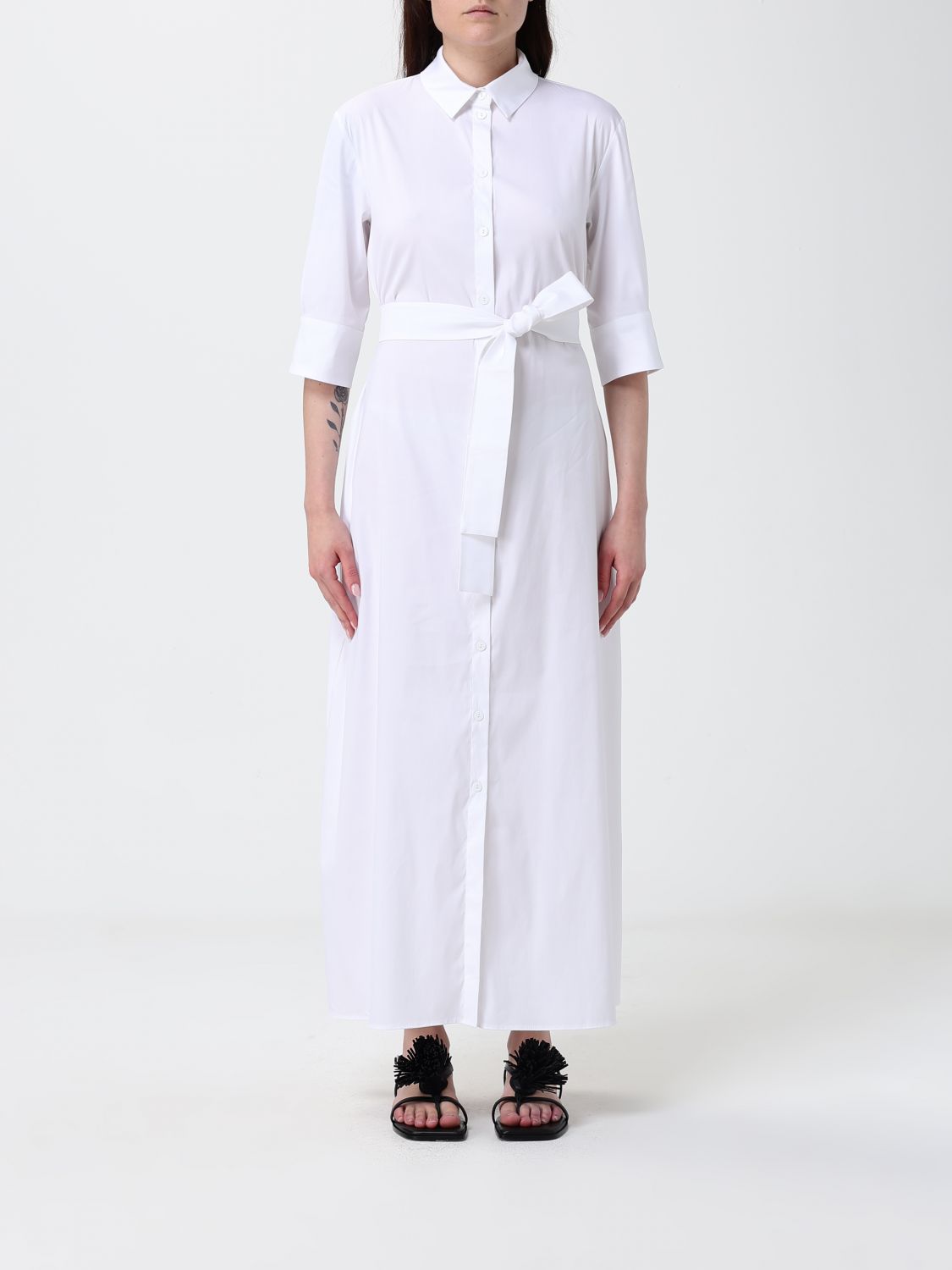 Max Mara Dress Woman White MAX MARA