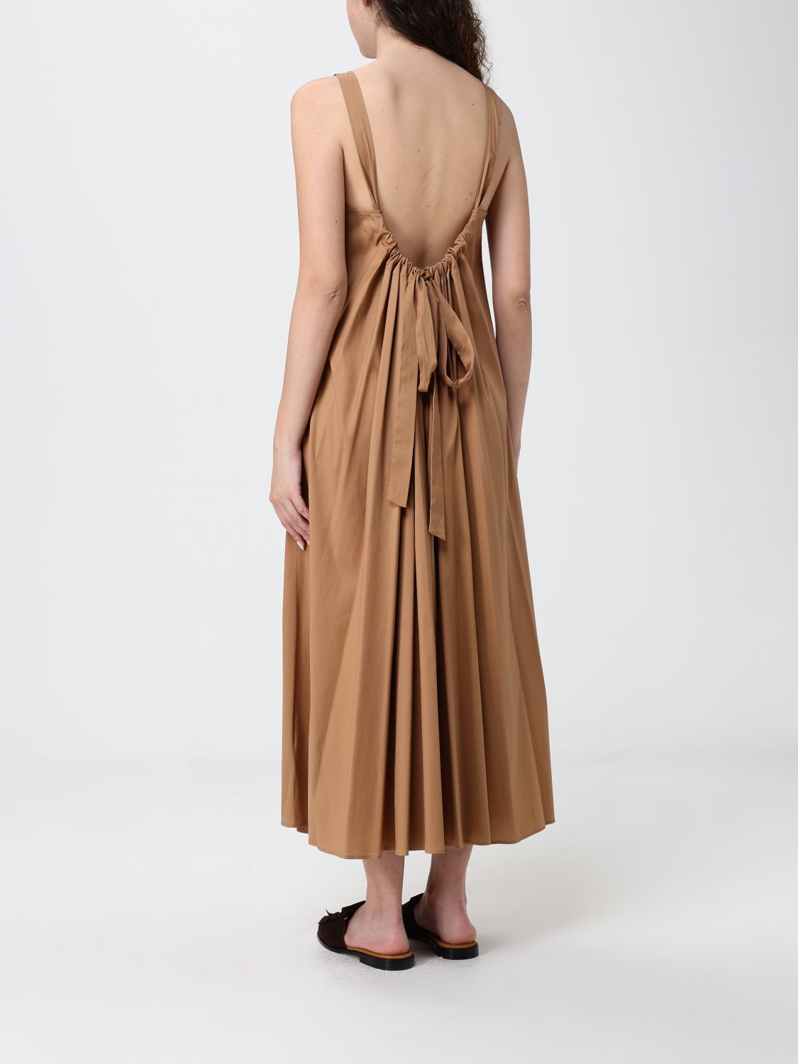 Max Mara Dress Woman Camel MAX MARA