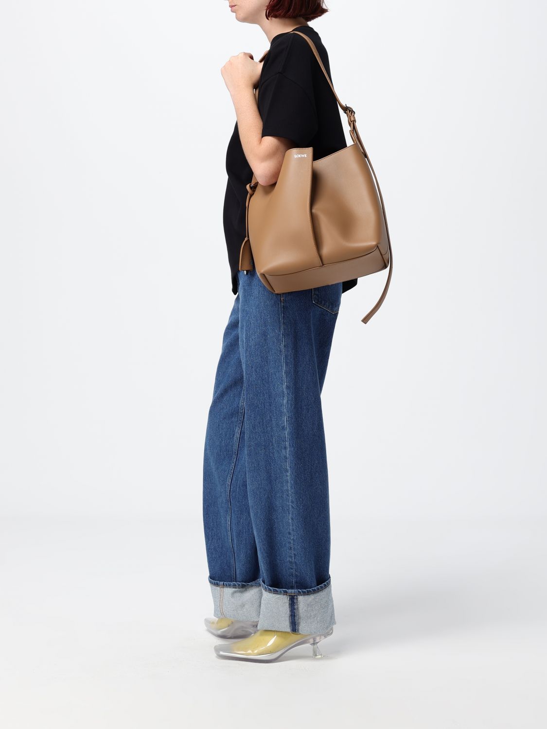 Loewe Shoulder Bag Woman Brown LOEWE