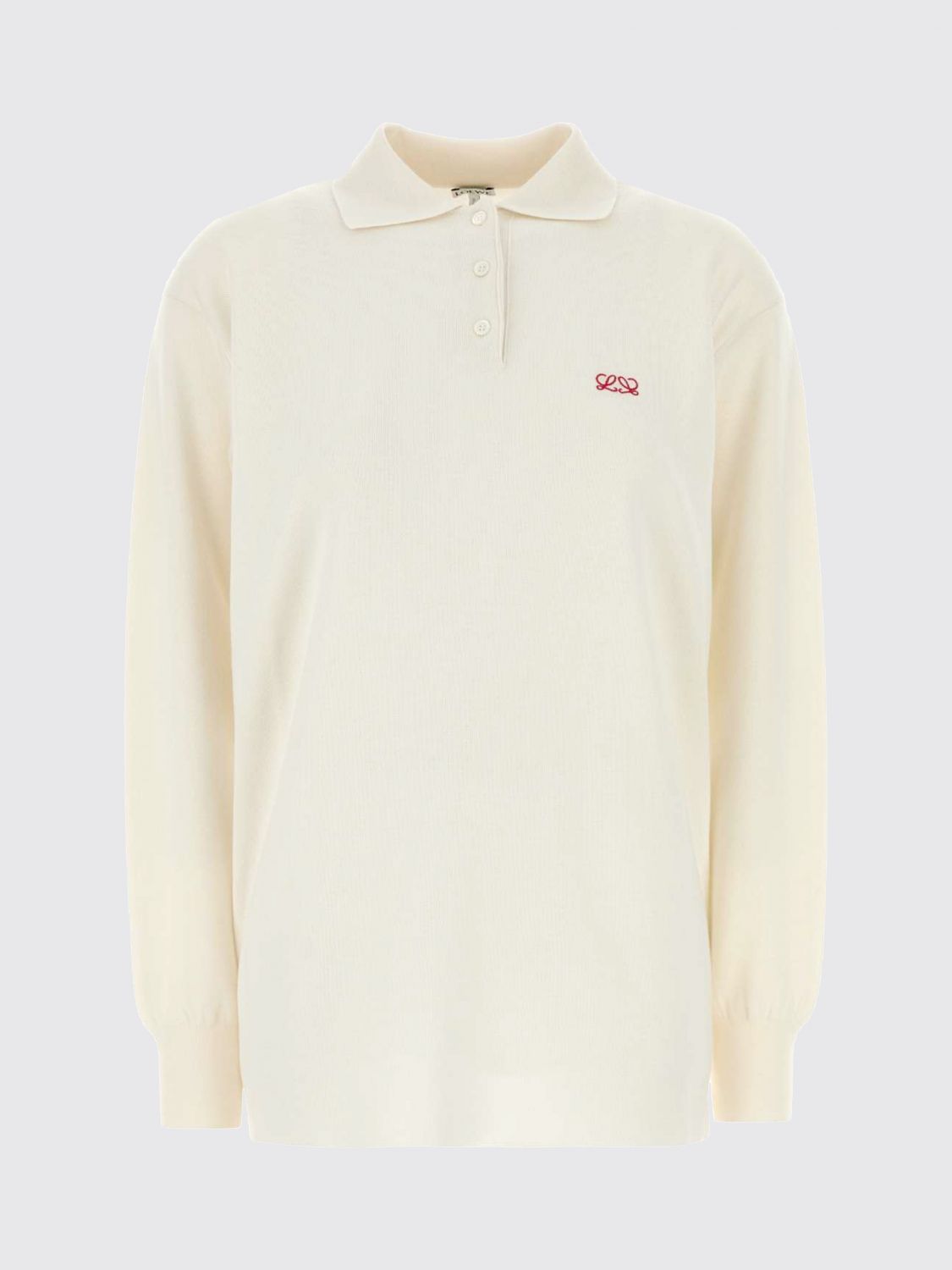 Loewe Polo Shirt Woman White LOEWE