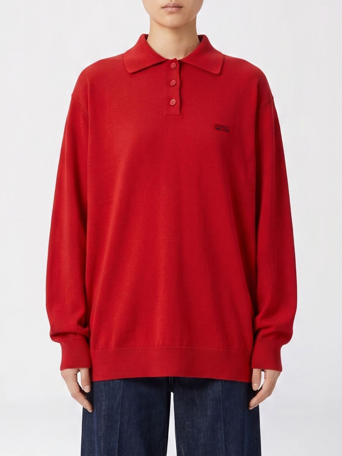 Loewe Polo Shirt Woman Red LOEWE