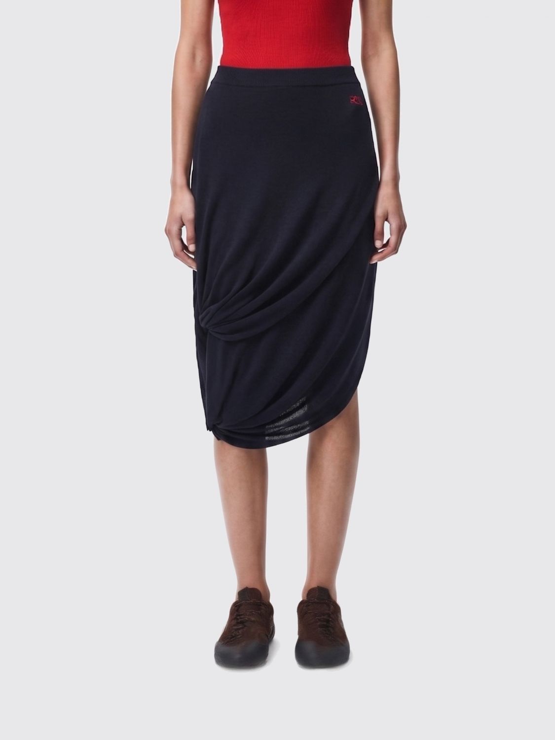 Loewe Skirt Woman Navy LOEWE