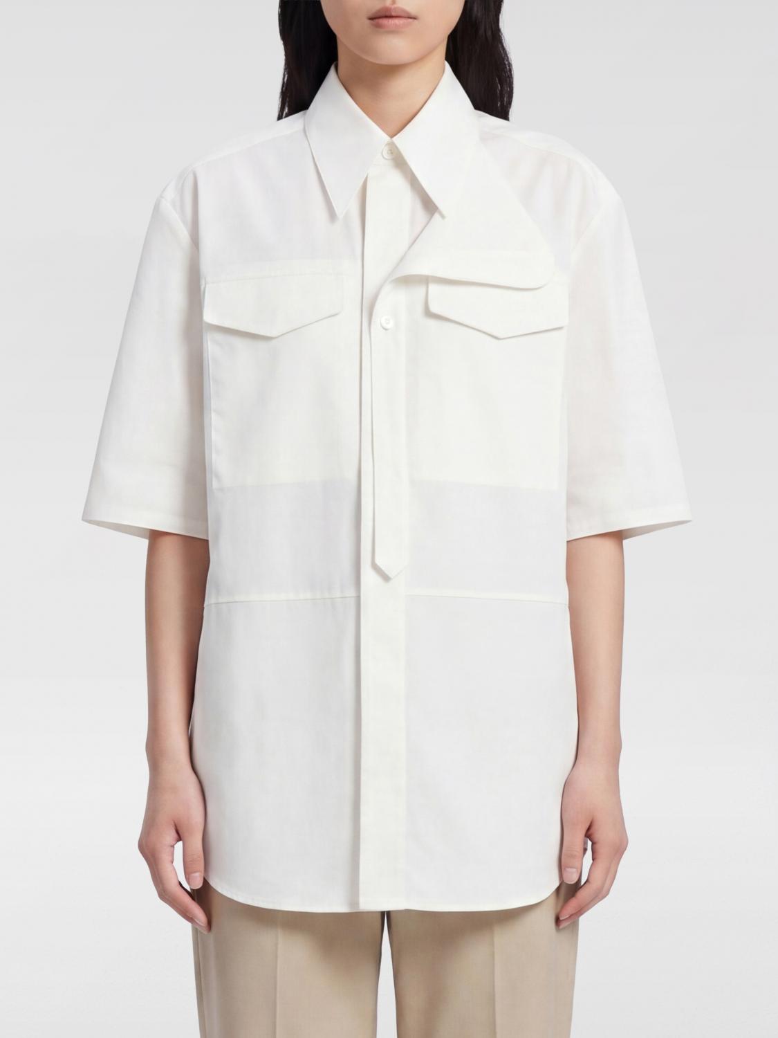 Bottega Veneta Shirt Woman White BOTTEGA VENETA