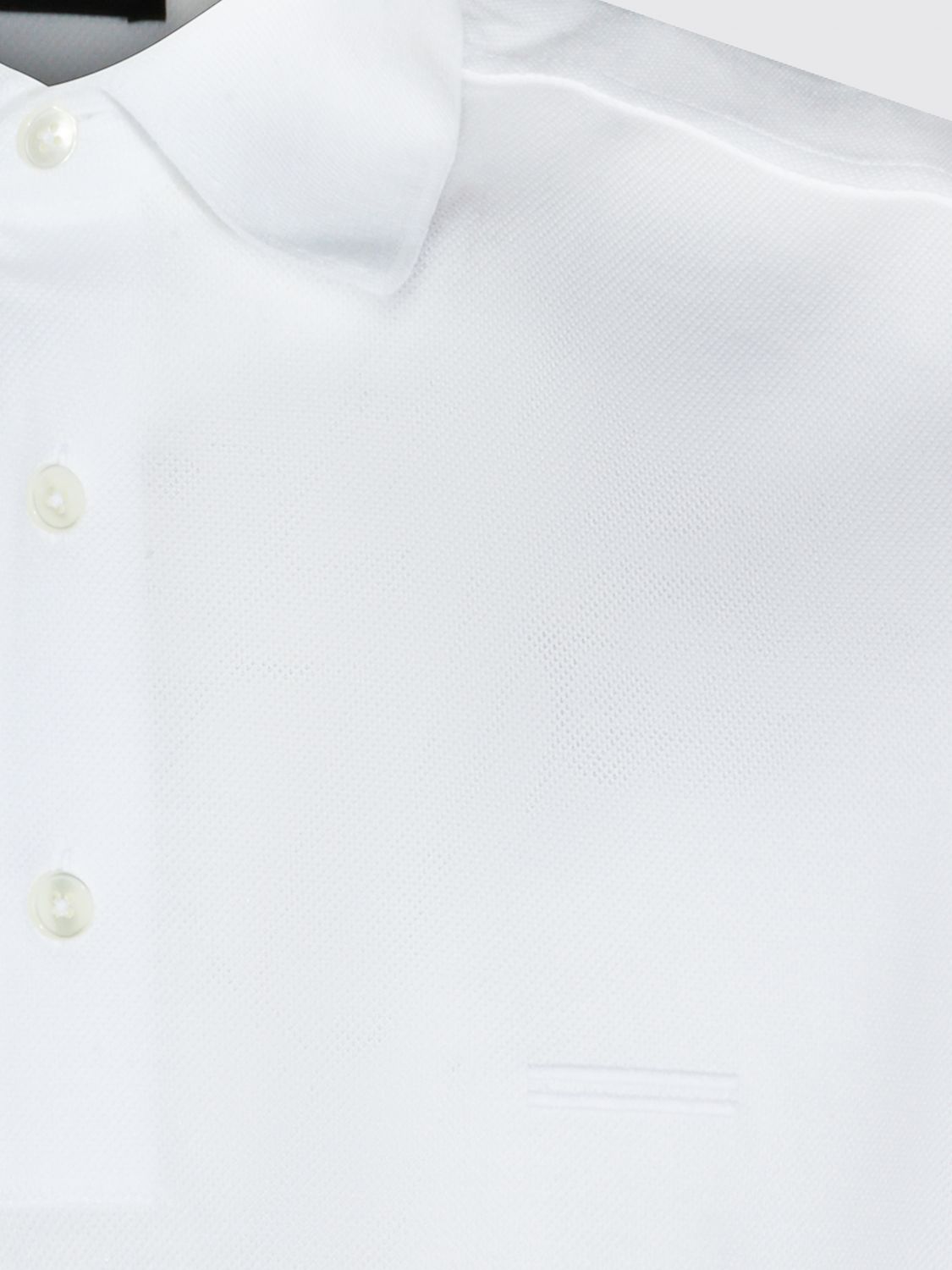 Zegna Men Zegna Cotton Polo Shirt With Logo ZEGNA
