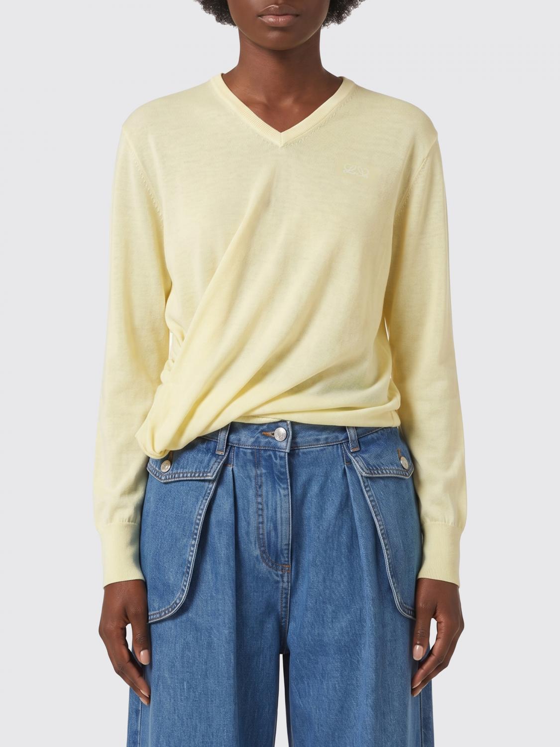 Loewe Sweater Woman Yellow LOEWE