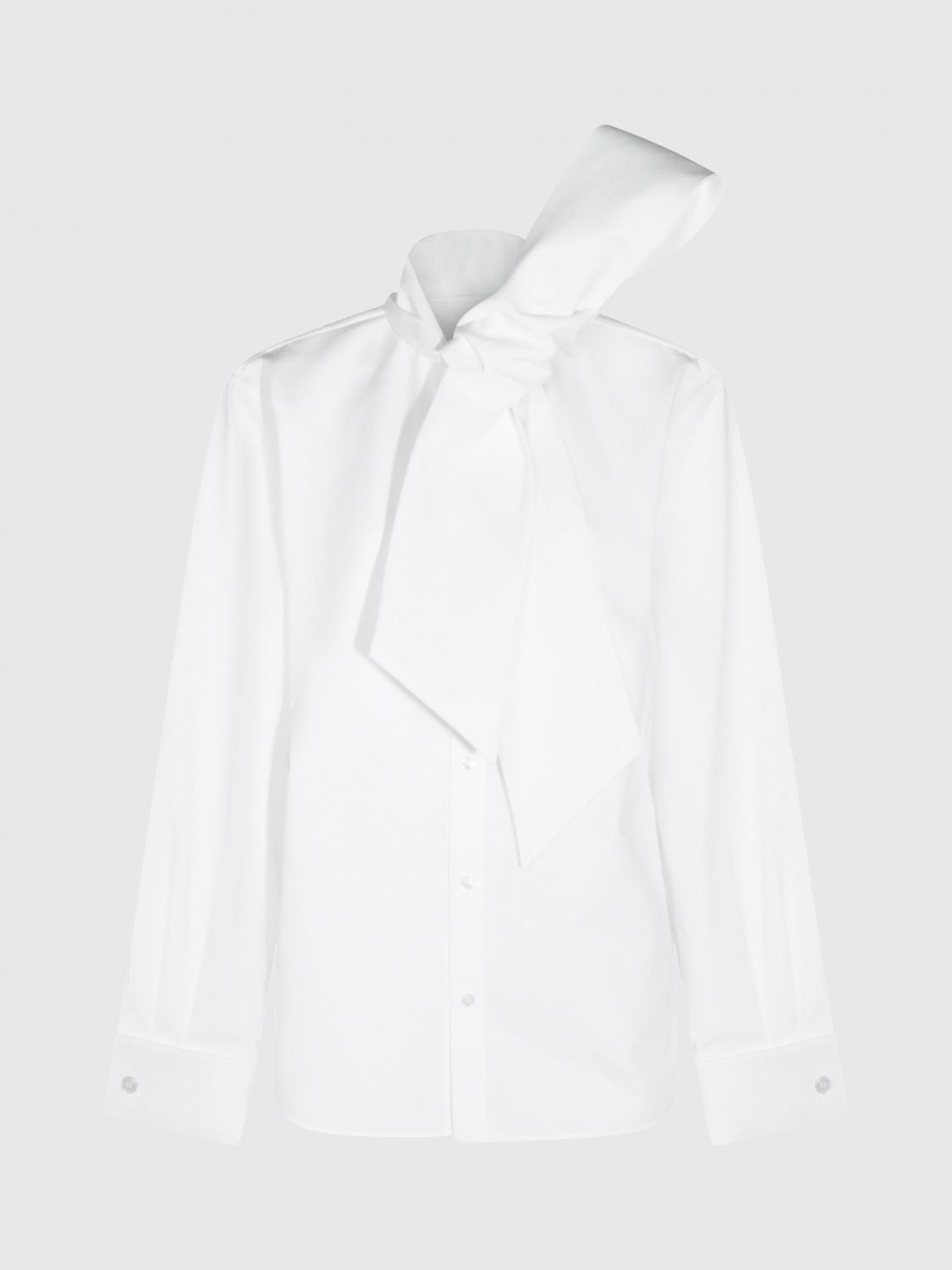 Saint Laurent Shirt Woman White SAINT LAURENT