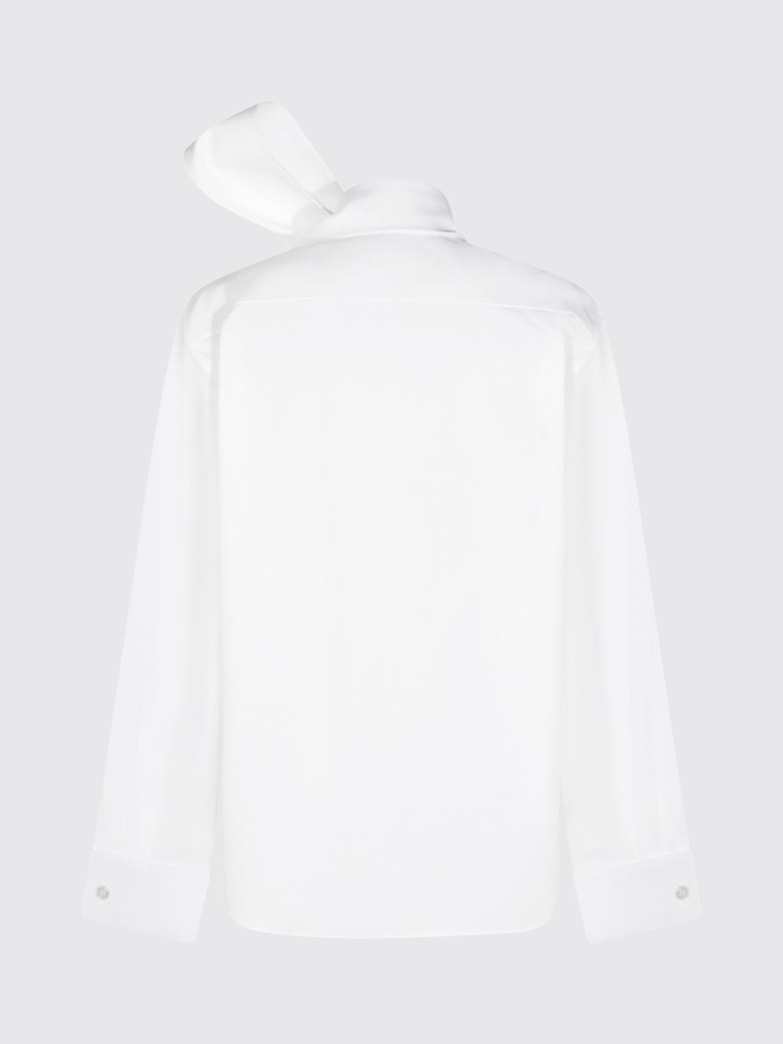 Saint Laurent Shirt Woman White SAINT LAURENT