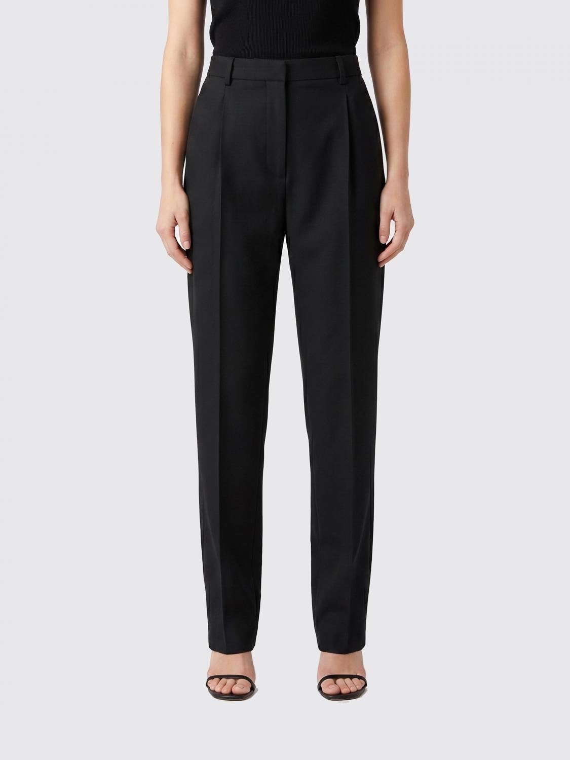 Saint Laurent Pants Woman Black SAINT LAURENT