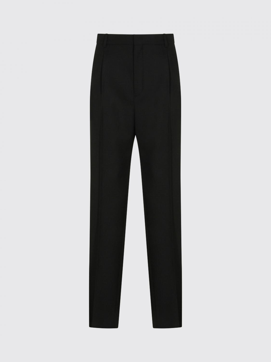 Saint Laurent Pants Woman Black SAINT LAURENT