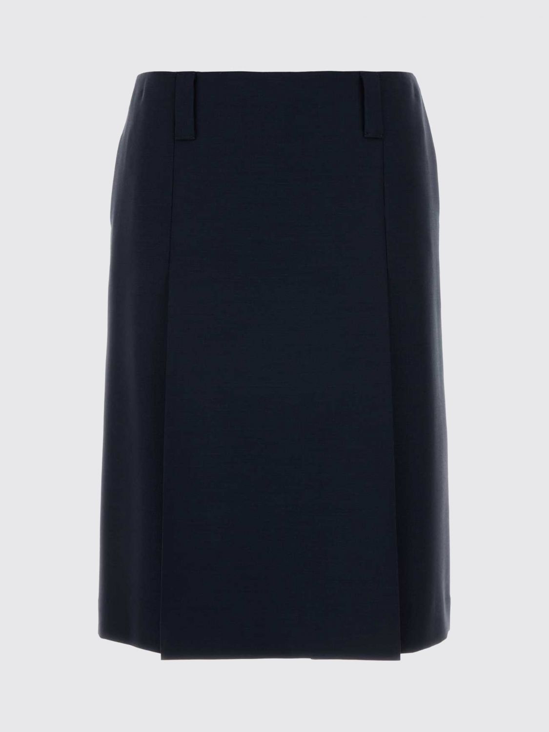 Miu Miu Skirt Woman Navy MIU MIU