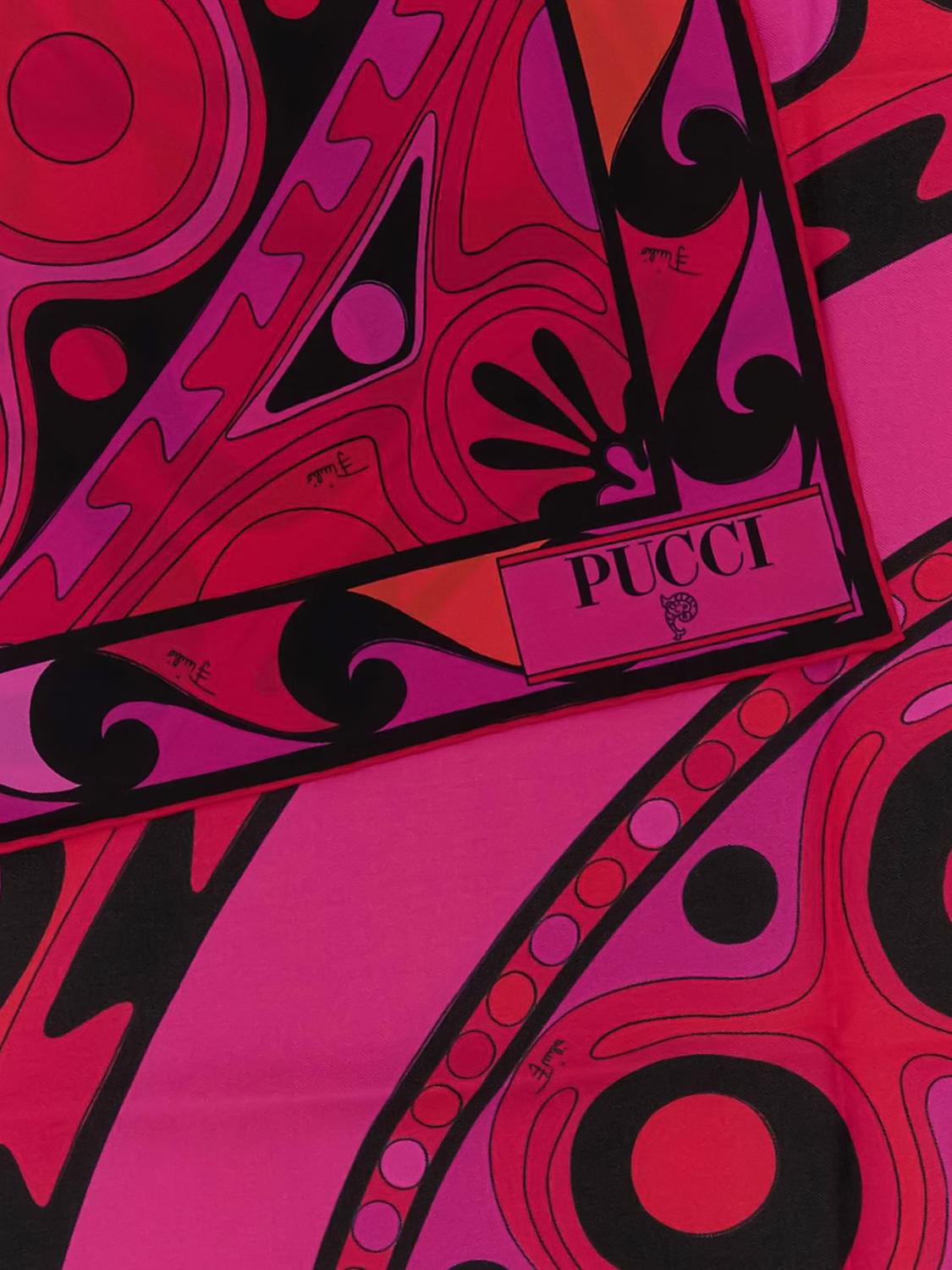 Pucci Neck Scarf Woman Fuchsia PUCCI