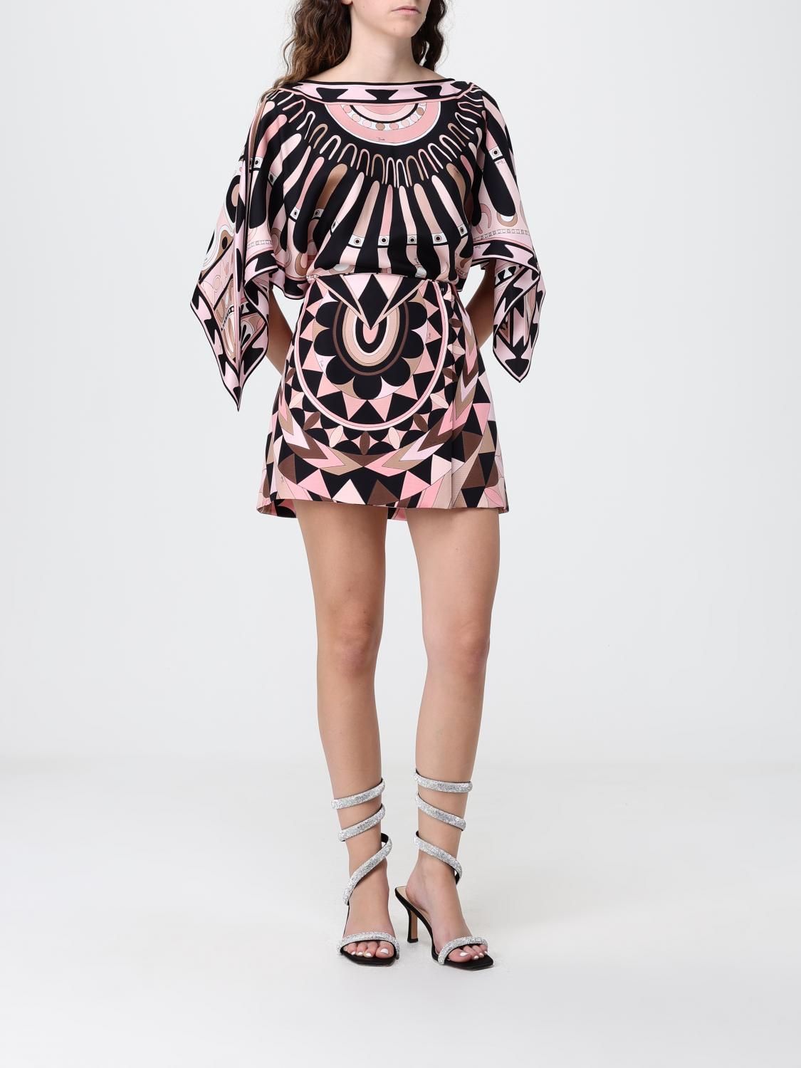 Pucci Skirt Woman Nude PUCCI