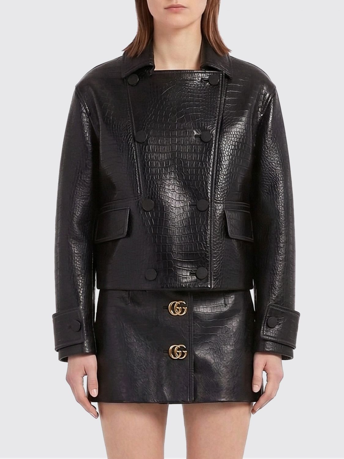 Gucci Jacket Woman Black GUCCI