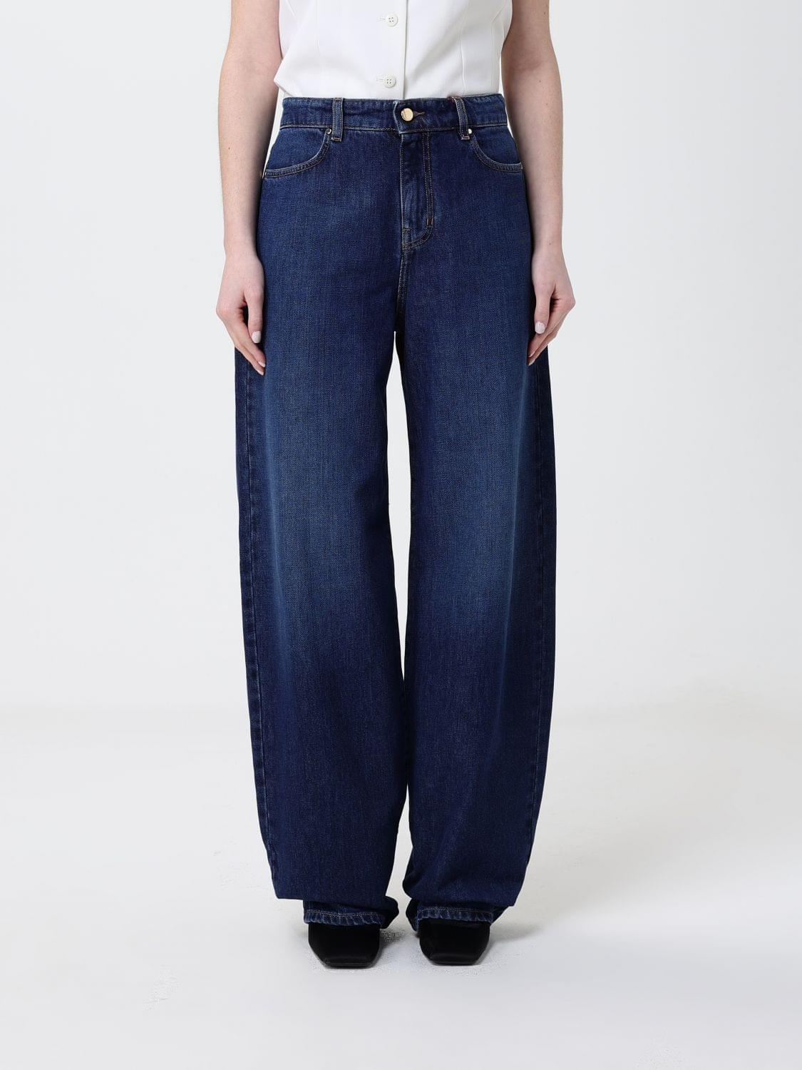 Max Mara Studio Jeans Woman Blue MAX MARA STUDIO