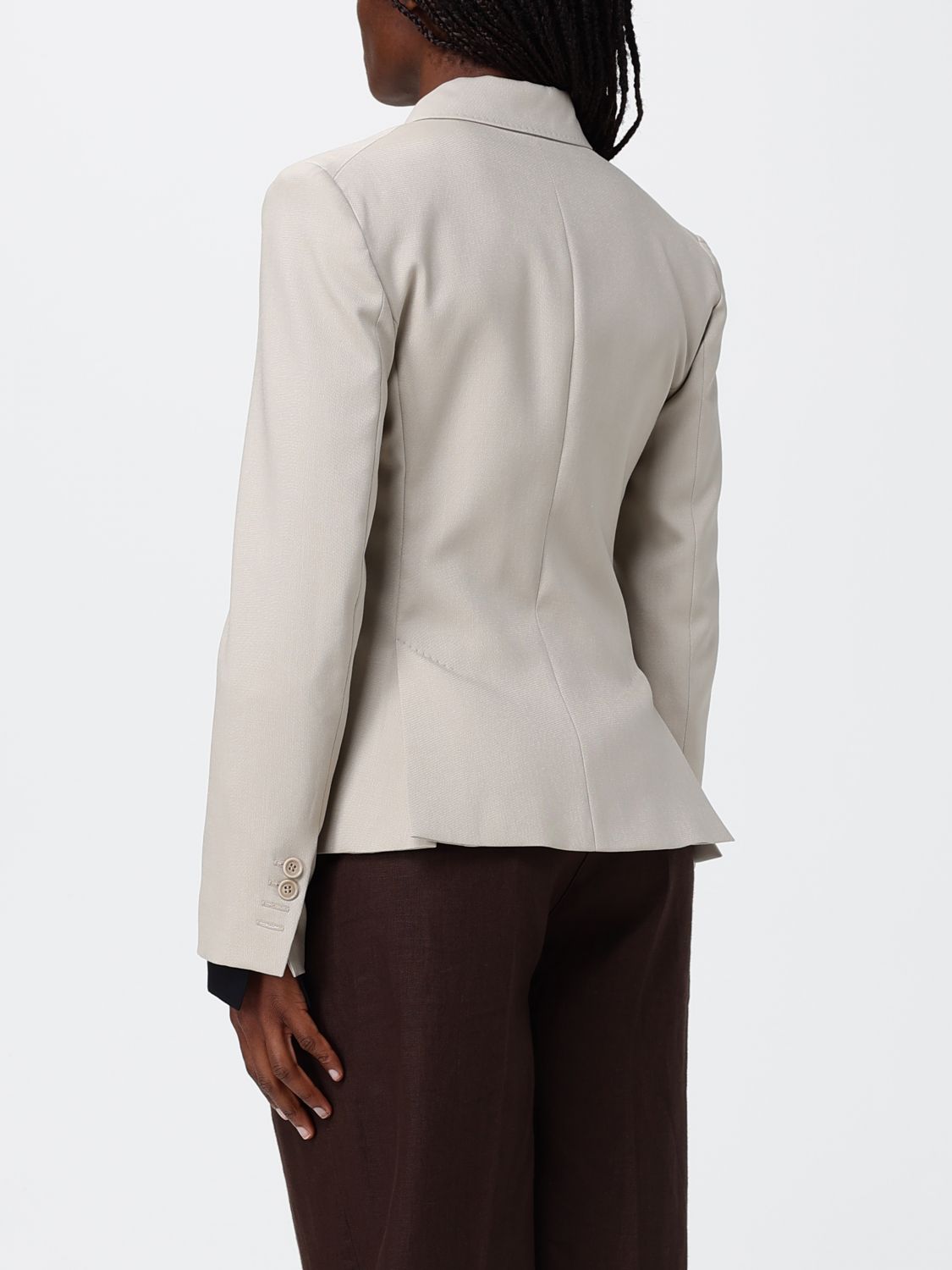 Max Mara Jacket Woman Beige MAX MARA