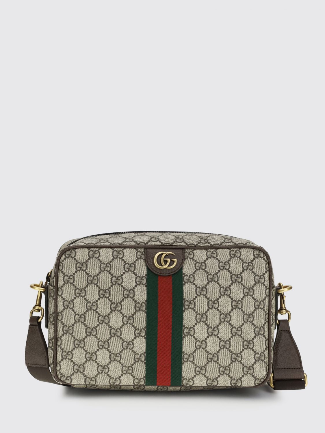 Gucci Shoulder Bag Men Beige GUCCI