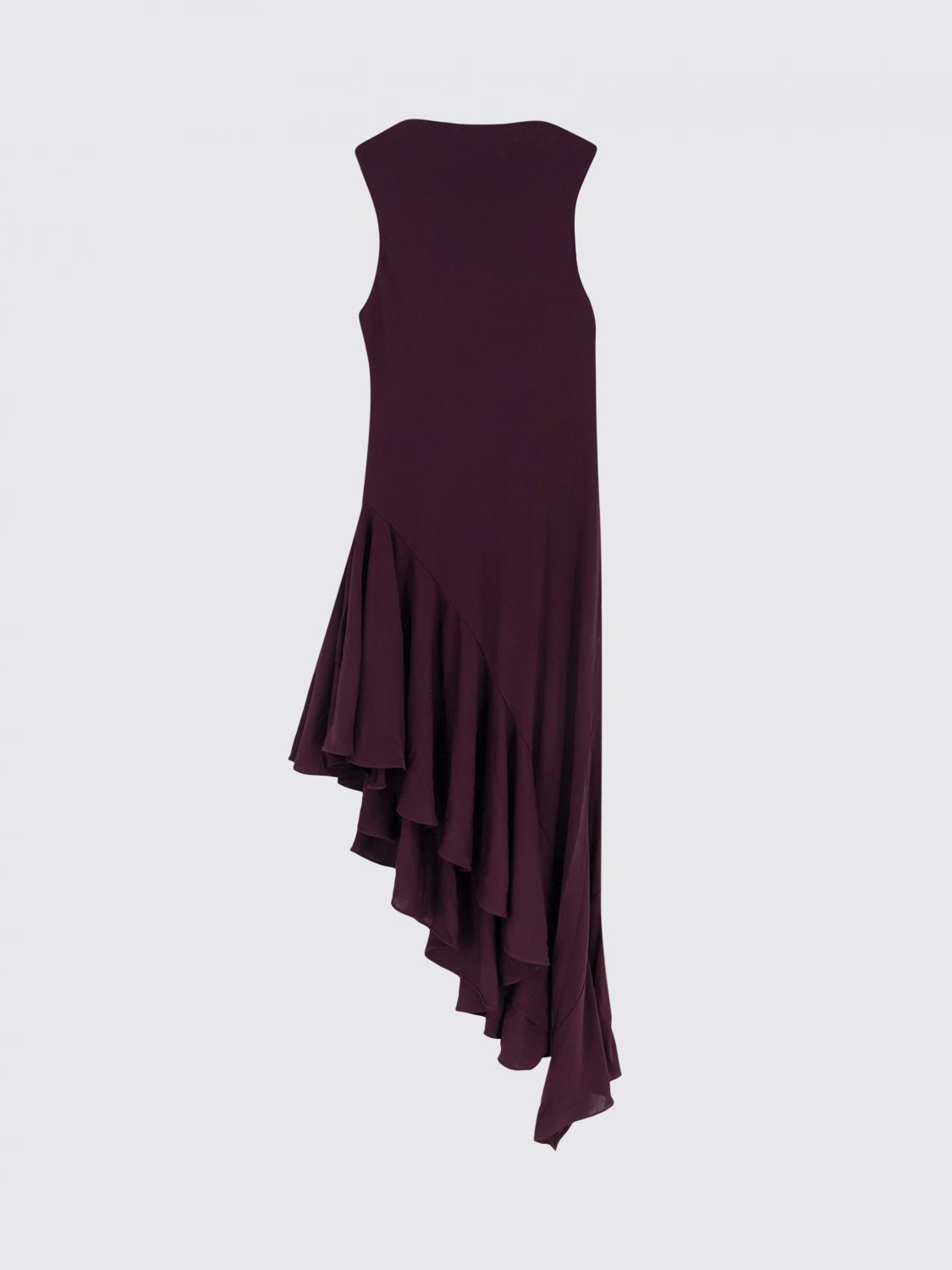 Alaia Dress Woman Burgundy ALAIA