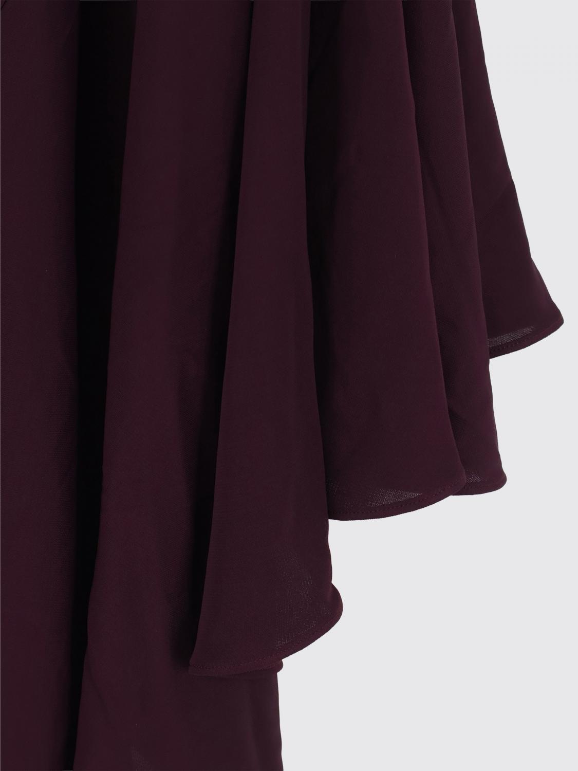 Alaia Dress Woman Burgundy ALAIA