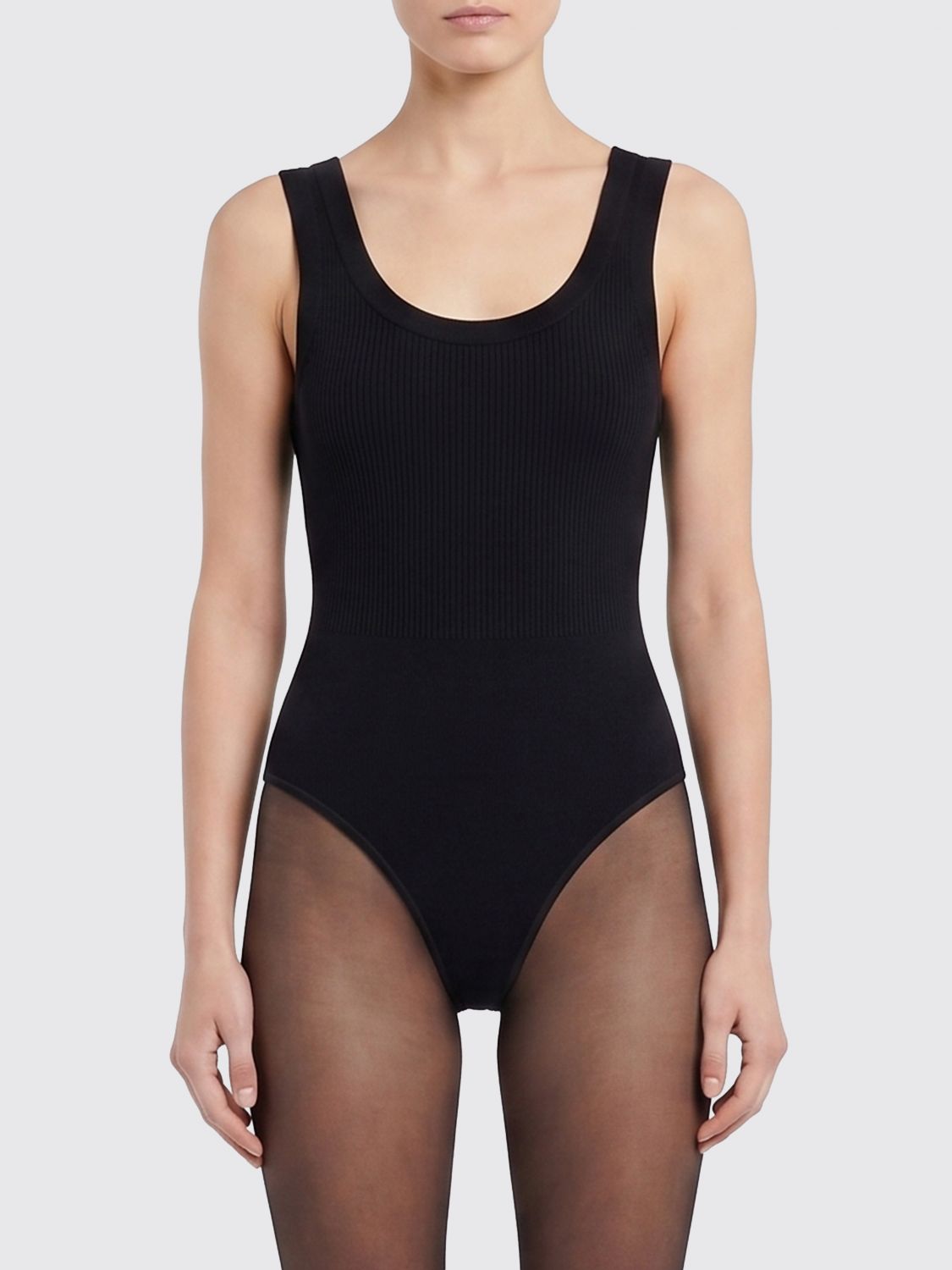 Alai�A Women Ribbed Viscose Bodysuit Alaia ALAIA