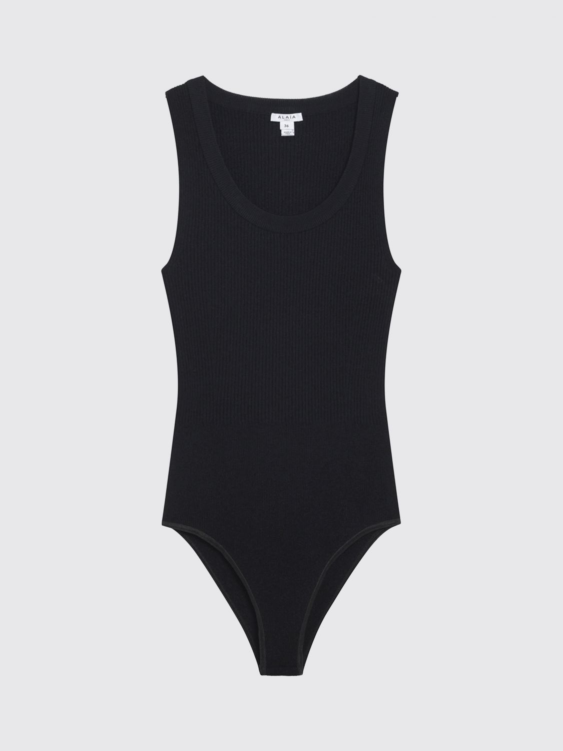 Alai�A Women Ribbed Viscose Bodysuit Alaia ALAIA