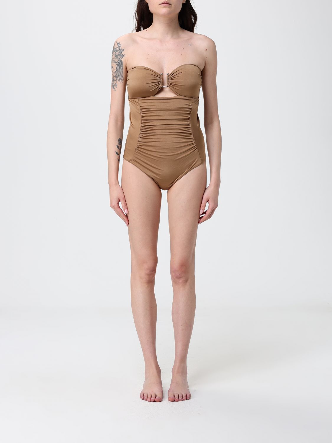 Max Mara Swimsuit Woman Camel MAX MARA