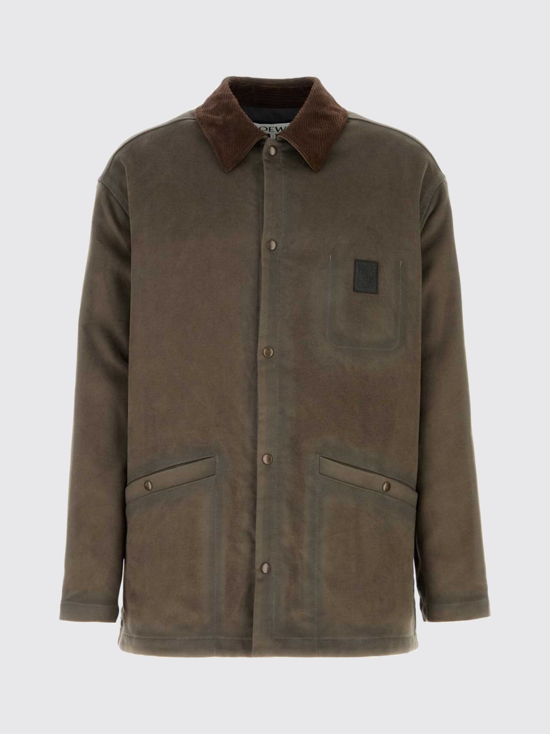 Loewe Jacket Men Brown LOEWE