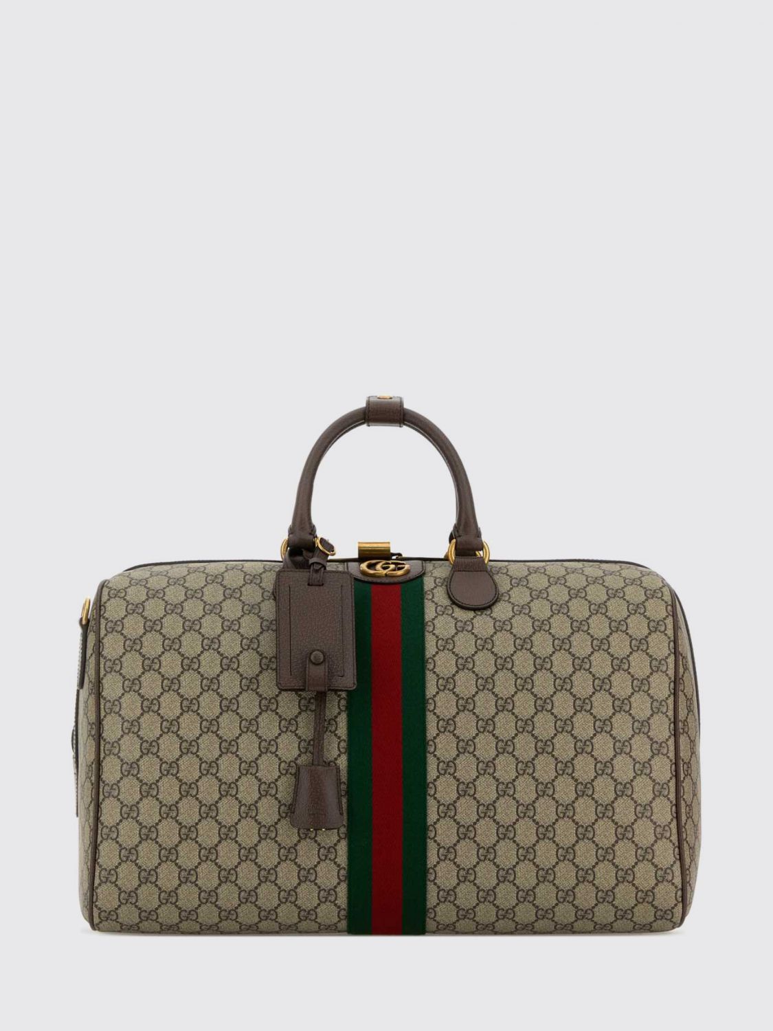 Gucci Travel Bag Men Beige GUCCI