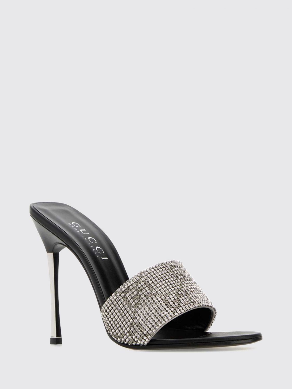 Gucci Heeled Sandal Woman Grey GUCCI