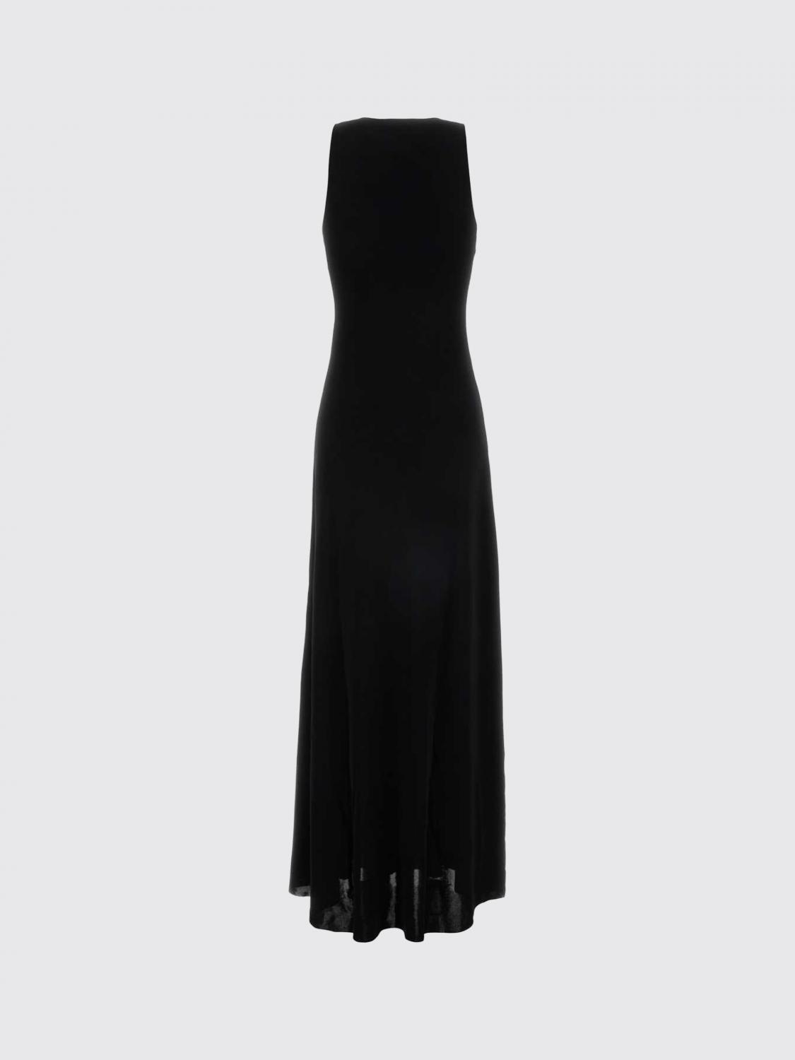Saint Laurent Dress Woman Black SAINT LAURENT